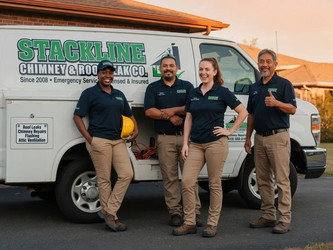 Chimney flashing repair company in Rudolph, WI